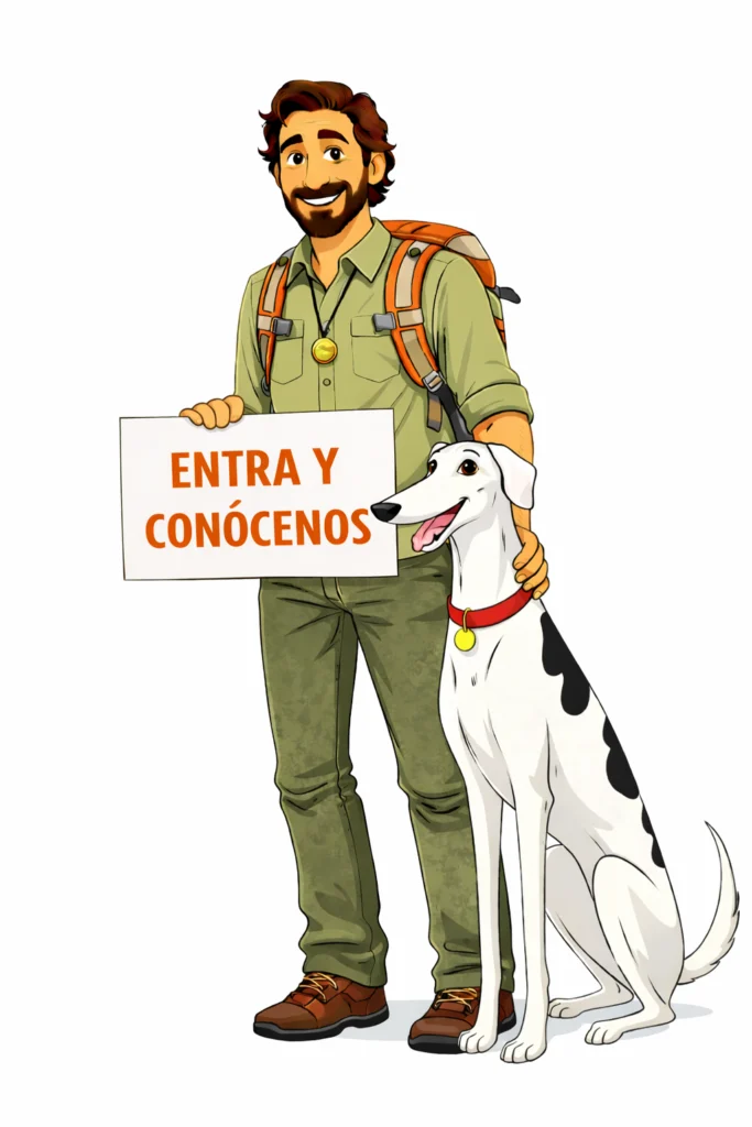 Odi y Juanma en dibujo pixar_Serrania Cuenca Turismo