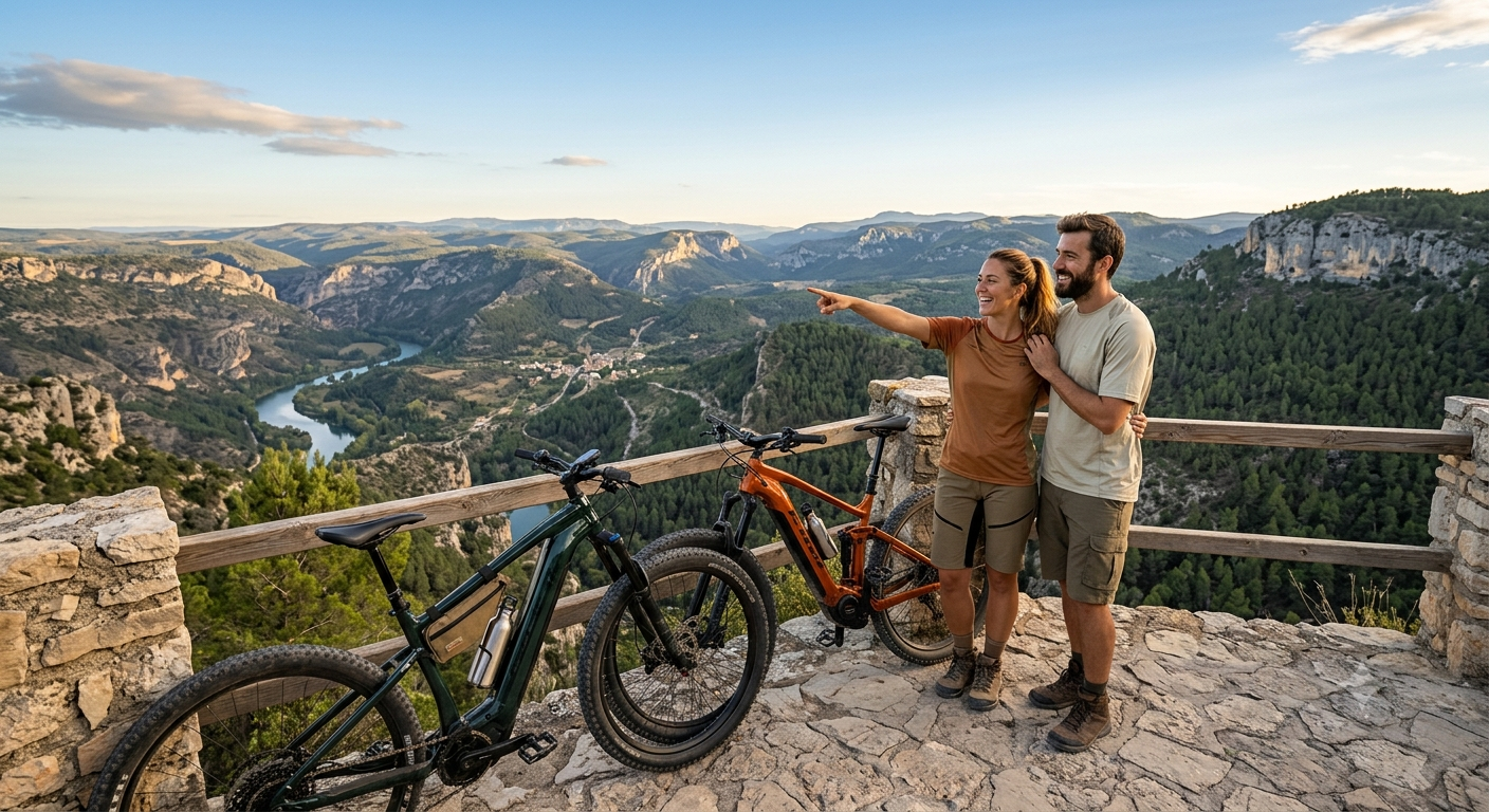 E-Bike Miradores y Kayak Cañibike