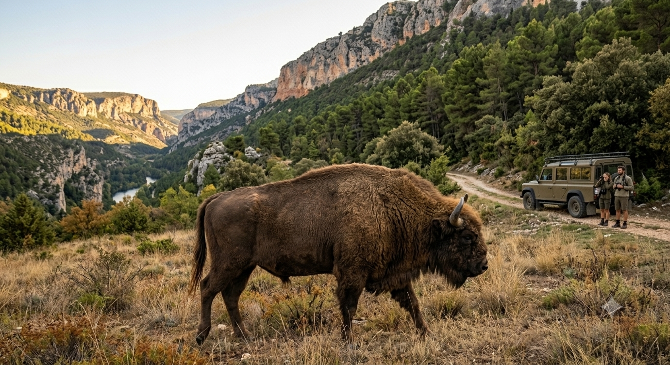 Bisontes 4x4 y Piedra Escrita Cañibike