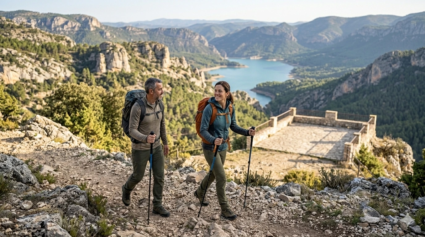 Ruta senderista nivel largo en la Serranía de Cuenca - Cañibike