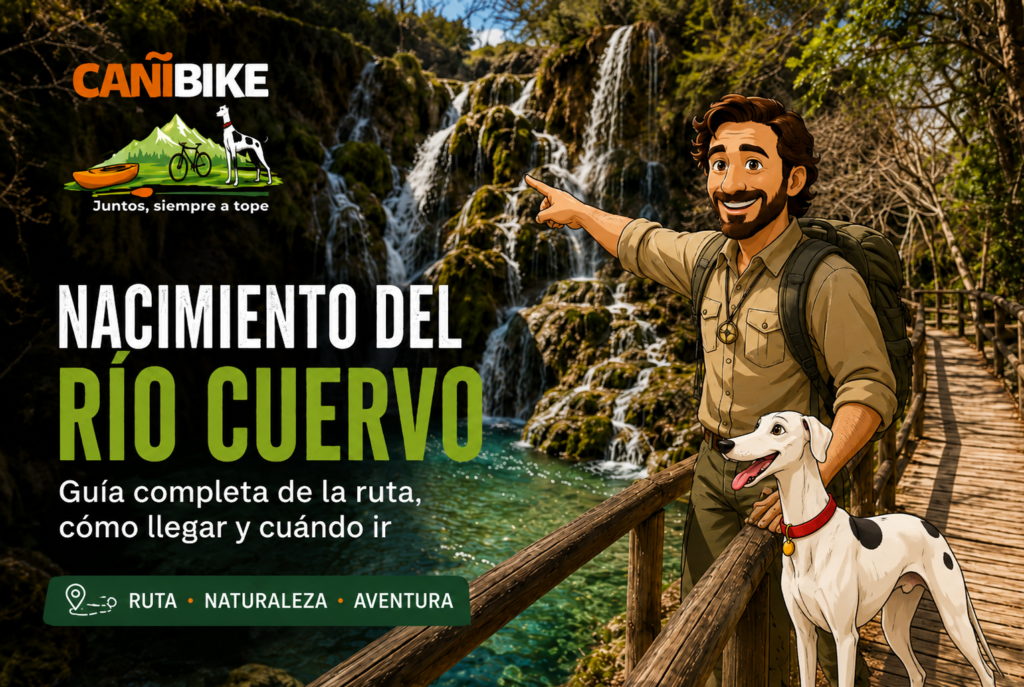 Imagen de Juanma y Odi como avatar en el Nacimiento del Río Cuervo