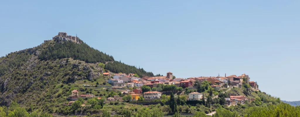 Panorámica del pueblo de Beteta